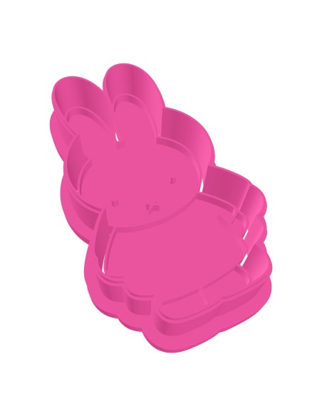 3D Uitsteker op Maat: Konijn Front met Stempel