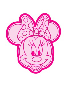 3D Uitsteker op Maat: Mouse Hoofd G met Stempel