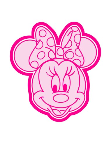 3D Uitsteker op Maat: Mouse Hoofd G met Stempel