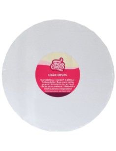 FunCakes Cake Drum Rond -35cm- Wit 20mm