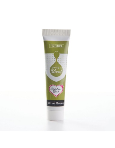 RD ProGel Eetbare Kleurstof Gel Olive Green -25gr-