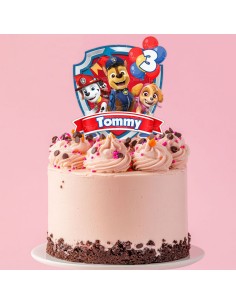 Full Colour Taarttopper op Maat: Paw Patrol 2 2