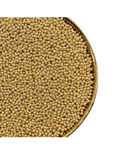 Pastry Colours Suikerparels Goud 2,5mm -1kg-