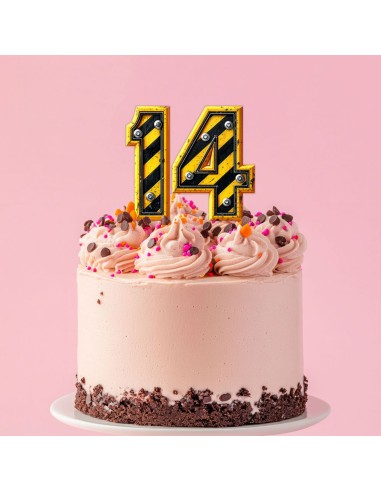 Full Colour Taarttopper op Maat: Constructie - Cijfer Dubbel