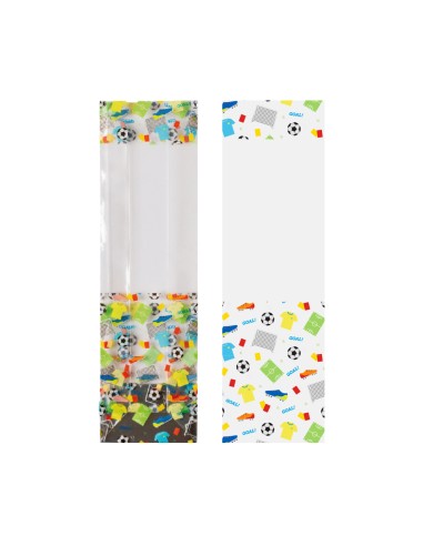 Decora Traktatiezakjes Blokbodem Goal -10st-