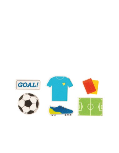 Decora Suikerdecoratie Voetbal -12st-