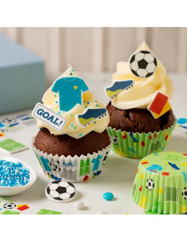 Decora Suikerdecoratie Voetbal -12st-