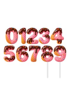 Full Colour Taarttopper op Maat: IJsje - Cijfer Enkel 2