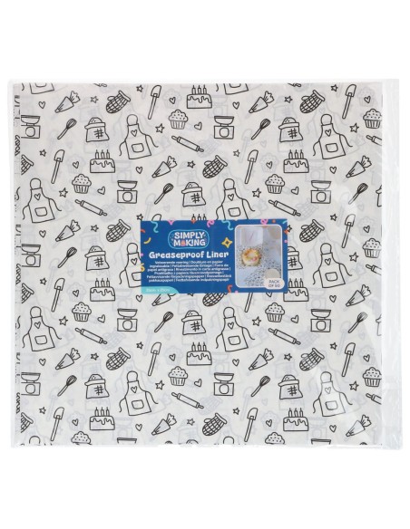 Simply Making Bento Box Vellen Bakplezier 25x25 -50st-