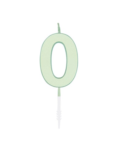 Kaars Mint - Nummer 0