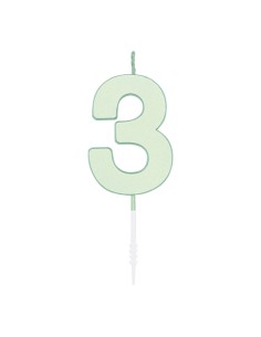 Kaars Mint - Nummer 3