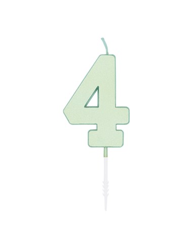 Kaars Mint - Nummer 4