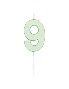 Kaars Mint - Nummer 9