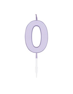 Kaars Lila - Nummer 0