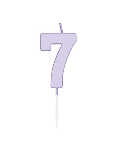 Kaars Lila - Nummer 7