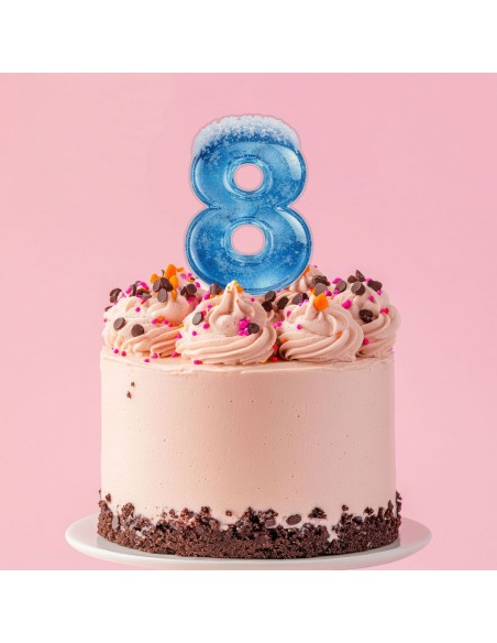 Full Colour Taarttopper op Maat: Frozen - Cijfer Enkel