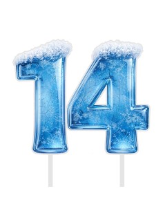 Full Colour Taarttopper op Maat: Frozen - Cijfers Dubbel