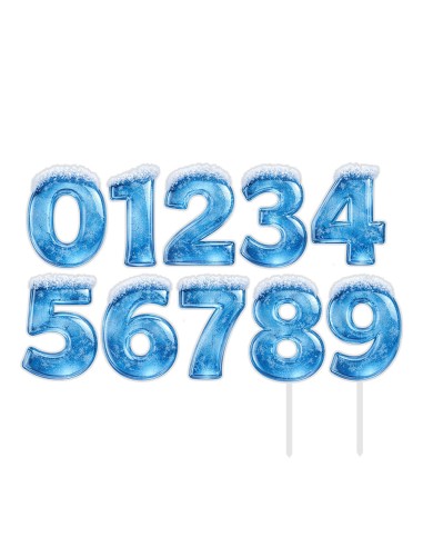 Full Colour Taarttopper op Maat: Frozen - Cijfers Dubbel