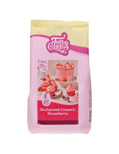 FunCakes Mix voor Enchanted Cream Aardbei -450gr-