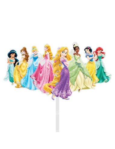 Full Colour Taarttopper op Maat: Prinsessen 2