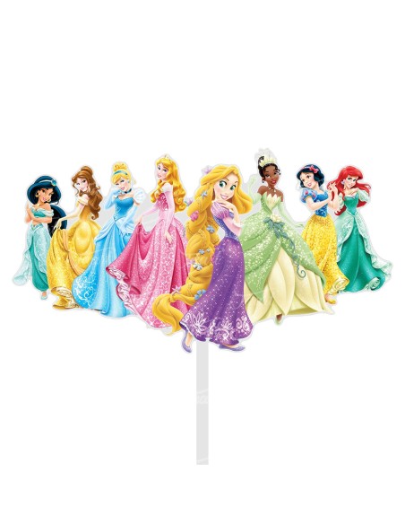 Full Colour Taarttopper op Maat: Prinsessen 2