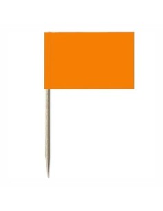 Cupcake Toppers Vlag Oranje -50st-