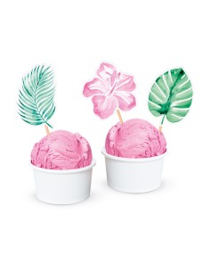 Cupcake Toppers Happy Summertime -12st-