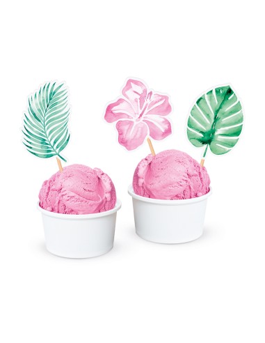 Cupcake Toppers Happy Summertime -12st-