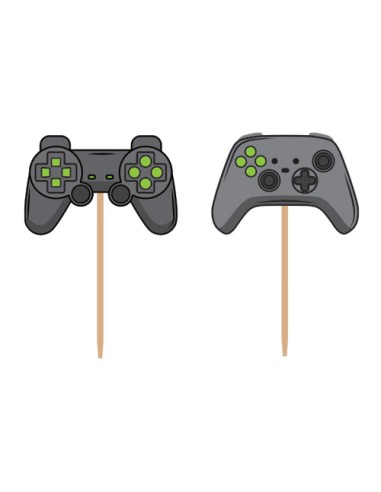 Cupcake Toppers Gaming -12st-