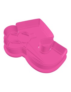 3D Uitsteker op Maat: Cijfer 5 met Ballonnen 2