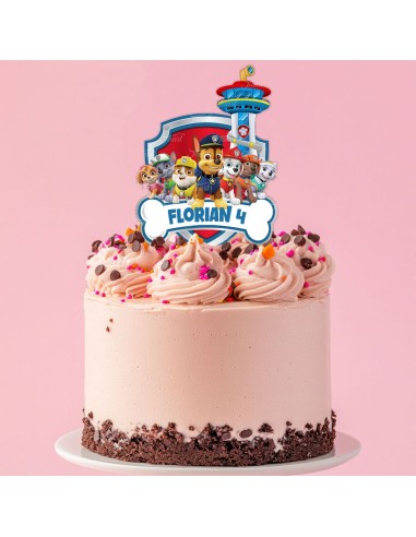 Full Colour Taarttopper op Maat: Paw Patrol 3