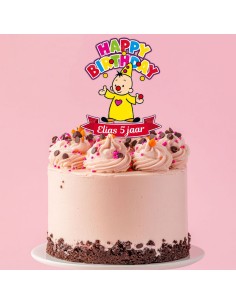 Full Colour Taarttopper op Maat: Clown Jongleren 2