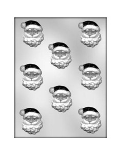 CK Chocolate & Candy Mold Santa Face