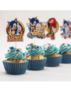 Dekora Cupcake Toppers Sonic Set -16st- 2