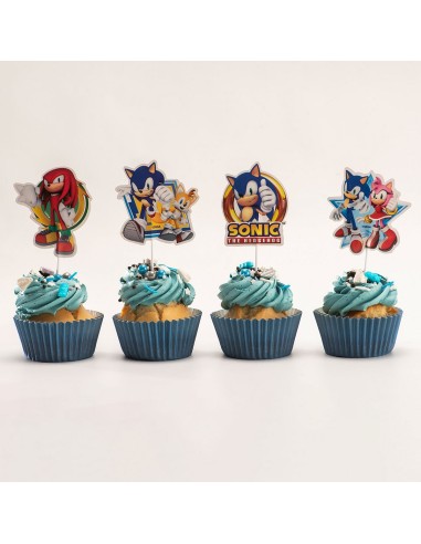 Dekora Cupcake Toppers Sonic Set -16st-