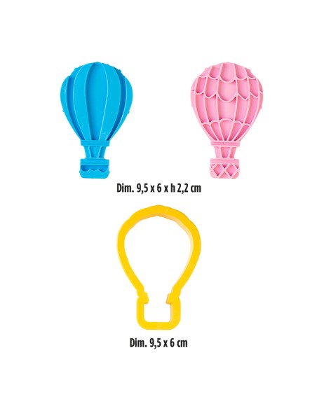 Decora Uitsteker Set Luchtballon -3st-