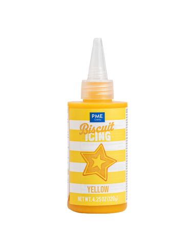 PME Biscuit Icing Geel -120gr-