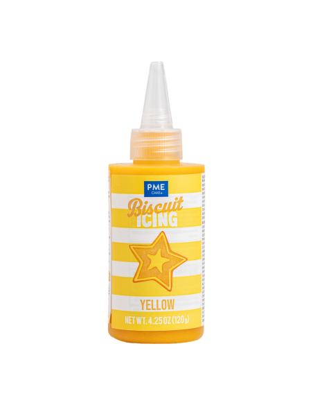PME Biscuit Icing Geel -120gr-