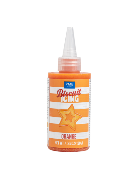 PME Biscuit Icing Oranje -120gr-