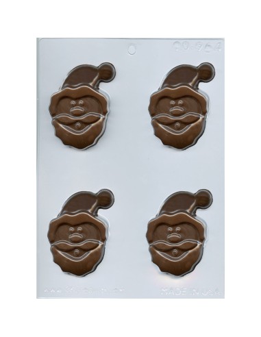 CK Chocolate & Candy Mold Santa Face 4