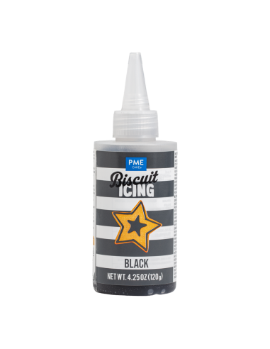 PME Biscuit Icing Zwart -120gr-