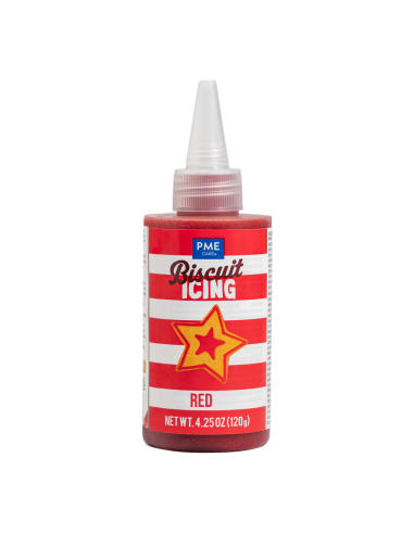 PME Biscuit Icing Rood -120gr-