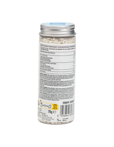 PME Sprinkle Mix Parelwit -76gr-