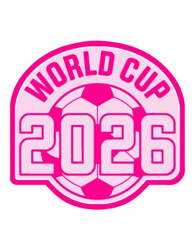 3D Uitsteker op Maat: Voetbal World Cup 2026