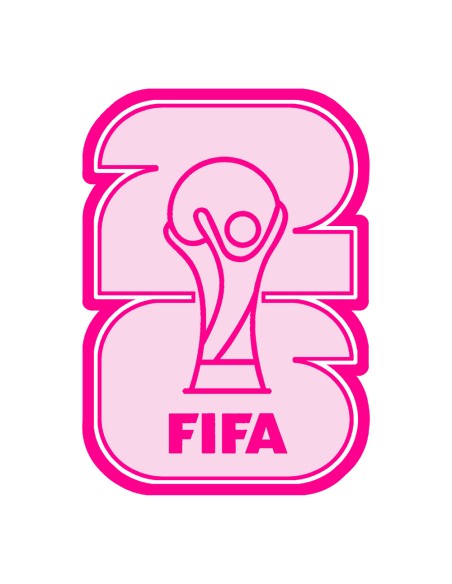 3D Uitsteker op Maat: Voetbal World Cup Logo 2026