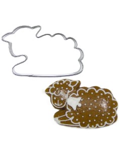 BrandNewCake Uitsteker Schaap Liggend -6cm-
