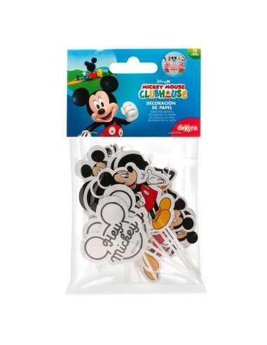 Dekora Cupcake Toppers Mickey & Friends -16st-