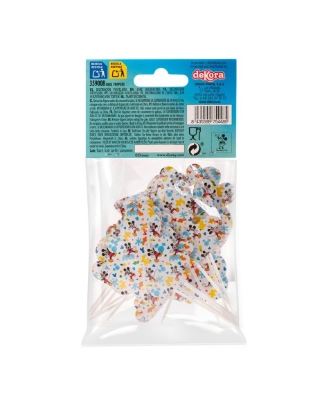 Dekora Cupcake Toppers Mickey & Friends -16st-
