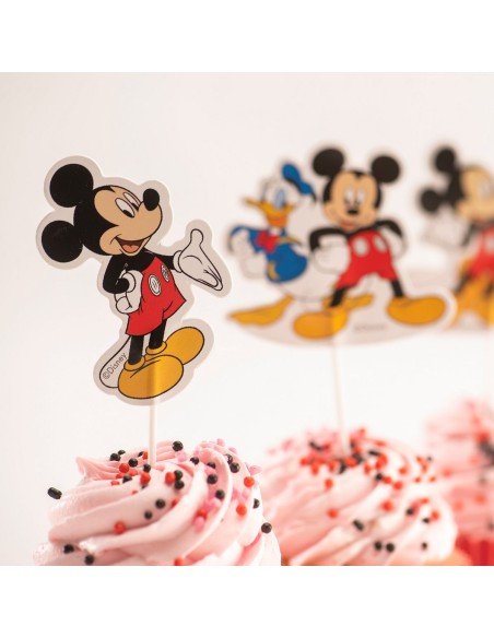 Dekora Cupcake Toppers Mickey & Friends -16st-