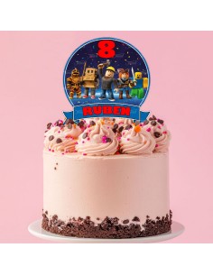 Full Colour Taarttopper op Maat: Roblox 5 2